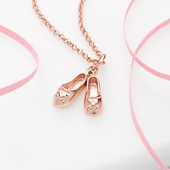 Selection Of Rose Gold Plated Charms, 3 of 10