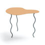 Peach Squiggle Side Table, thumbnail 2 of 3