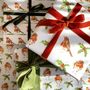 Robin Christmas Wrapping Paper, Gift Wrap, thumbnail 6 of 10