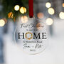 Personalised First Christmas In New Home Bauble, thumbnail 6 of 6