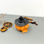 Orange And Black Halloween Pumpkin Witches Bowl, thumbnail 4 of 12