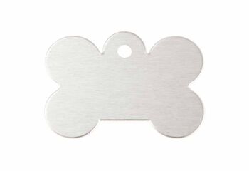 Beagle Soft Toy With Engraved Silver Bone Tag, 2 of 6