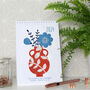 2024 Illustrated Floral Vase Desk Calendar, thumbnail 1 of 4