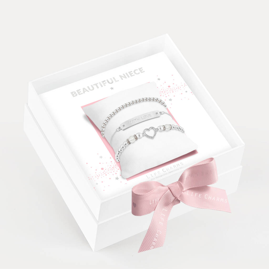 Occasions Gift Box Niece Bracelet Gift Set, 1 of 3