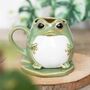 Lucky Frog Mug And Matching Coaster, thumbnail 8 of 8
