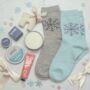 Teen Christmas Self Care Gift Box – Candle, Socks And Skincare Pamper Set, thumbnail 8 of 10