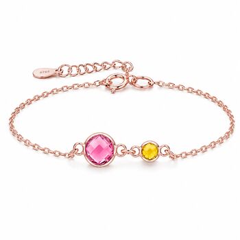 Personalised Create Your Own Mother And Children Birthstones Bracelet, 9 of 9