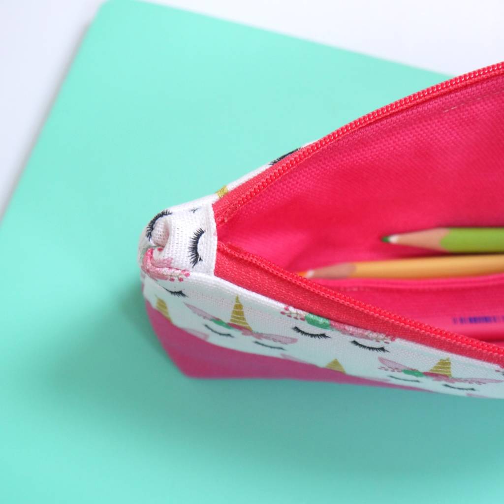 Unicorn Personalised Pencil Case By Jackie Martin Designs ...