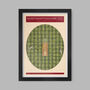 Northants C.C.C Cricket Poster Print, thumbnail 1 of 4