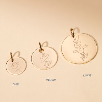 Drawn By You Personalised Charm, 3 of 4