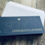 Wedding Gift Money Wallet Personalised With Real Metallic Foil, thumbnail 1 of 6
