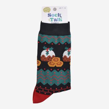 Men's Bamboo Socks Christmas Treats, 3 of 5