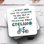 Personalised Mug 'Thinking About Cycling', thumbnail 3 of 3