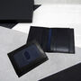 Personalised Men's Rfid Leather Trifold Card Holder, thumbnail 4 of 6