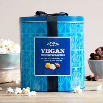 Vegan Gourmet Popcorn Selection Gift Tin, 7 of 7