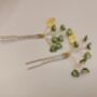 Emerald Green Bridal Hair Pin, thumbnail 4 of 12