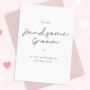 Handsome Groom Wedding Day Card, thumbnail 1 of 3