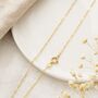 9ct Yellow Gold Light Trace Chain – 16in To 20in, thumbnail 3 of 8