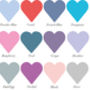 Personalised New Baby Heart Room Sign, thumbnail 4 of 4