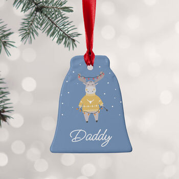 Personalised Christmas Bell Decoration, 8 of 12