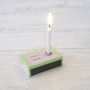 May Emerald Birthstone And Birthday Candle Gift, thumbnail 3 of 8