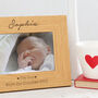 Personalised New Baby Girl Photo Frame, thumbnail 2 of 5
