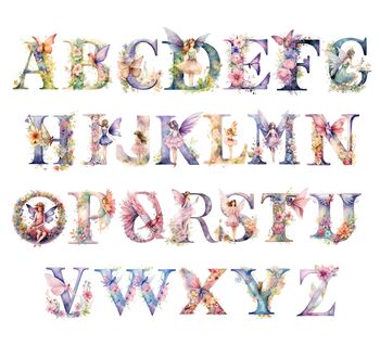 Personalised Children's Name Print | Nursery Wall Art | Fairy, 3 of 10