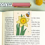 March Magnetic Birth Flower Bookmark Daffodil, thumbnail 2 of 7