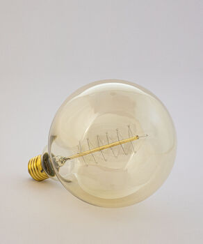 Globe Spiral Edison Vintage Light Bulb 40 W E27 B22, 9 of 12