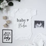 Personalised Baby Name Short Sleeve Bodysuit, thumbnail 11 of 11