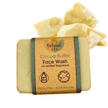 Cocoa Butter Face Wash Bar No Added Fragrance, 2 of 10