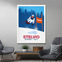 Bormio Downhill Ski Race Poster, thumbnail 2 of 6