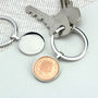 Personalised 18th Or 21st Birthday One Pence Keyring, thumbnail 4 of 12