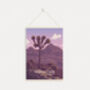 Joshua Tree National Park USA Travel Poster Art Print, thumbnail 6 of 8