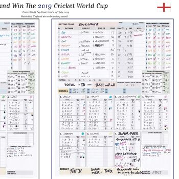 England V New Zealand, Icc Cricket World Cup Final, Lord's, London. July 14, 2019, 5 of 10