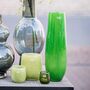 Glass Vase Robert Jungle Green Colour By Dut Z, thumbnail 3 of 7