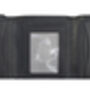 Men's Luxury Black Leather Wallet Flapover Design Trifold Rfid Protected Personalised, thumbnail 5 of 8