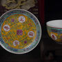 Munshou Handpainted Coffee Cup And Saucer, thumbnail 4 of 5