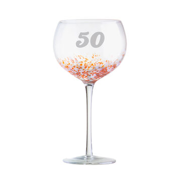 Personalised Terrazzo Style Glass Range 50th Birthday, 6 of 6