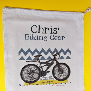 Personalised Mountain Biking Storage Sack, 11 of 12