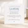 Verse 18th Birthday Card Personalised For Grandson, thumbnail 1 of 5
