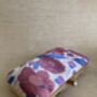 Digitally Printed Pink Floral Clutch Bag, thumbnail 3 of 10
