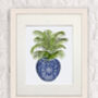 Chinoiserie Vase And Palm No6, Framed Or Unframed, thumbnail 6 of 7