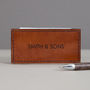 Personalised Suffolk Leather Desk Set Two Colours, thumbnail 7 of 12
