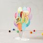 Personalised Balloon Card With Helium Balloon Age, thumbnail 4 of 5