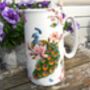 Large China Jug In Peacock Design, thumbnail 1 of 7