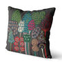 Serene Forest Bright, Mid Century Style Cushion, thumbnail 3 of 9