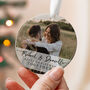 Personalised First Christmas Together Ornament 2025, thumbnail 7 of 7