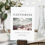Travel Photo Wedding Table Name Cards, thumbnail 1 of 5