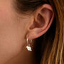 Personalised Dinky Story Charm Hoop Earrings, thumbnail 2 of 8